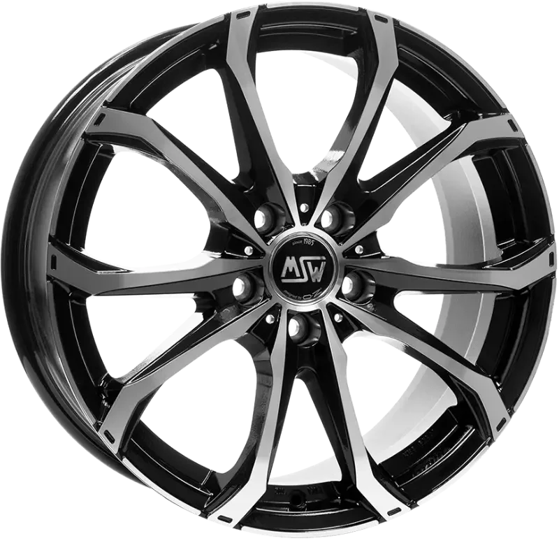 MSW 48 Black polished 8,00x19 5x127,00 ET35,00