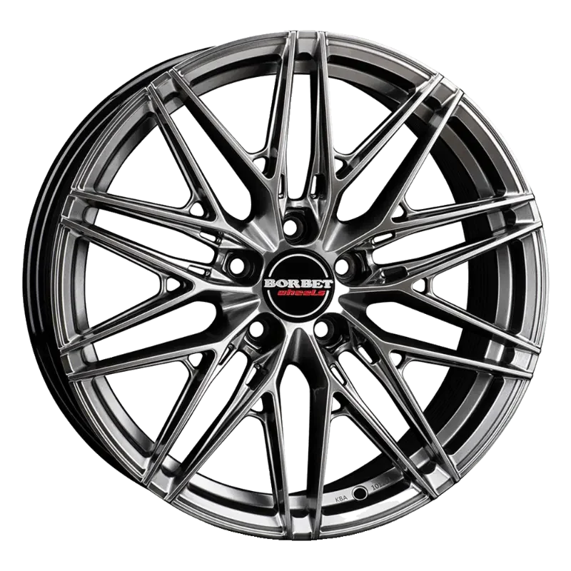 Borbet FB1 hyper black silver 8,00x18 5x120,00 ET40,00