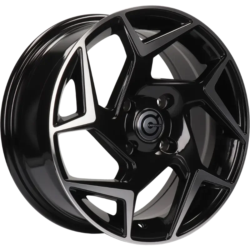 Carbonado Clipper Black Polished 6,50x15 4x108,00 ET40,00