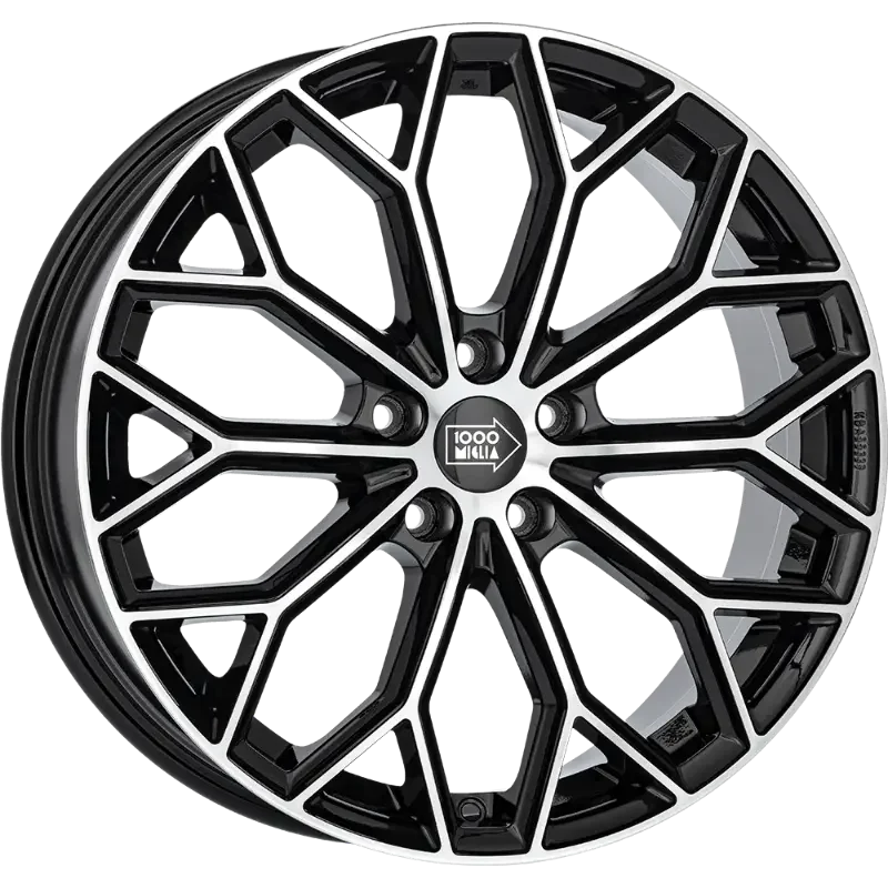 Mille Miglia MM1030 Black Polished 8,50x20 5x108,00 ET45,00