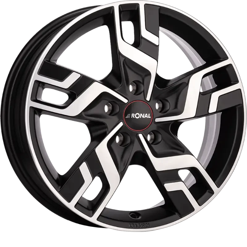 Ronal R64 Jetblack Matt Diamond 6,50x16 5x120,00 ET60,00