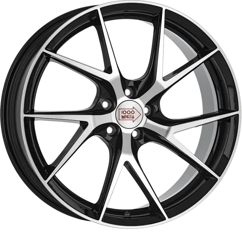 Mille Miglia MM1012 Black Polished 8,50x20 5x114,30 ET40,00