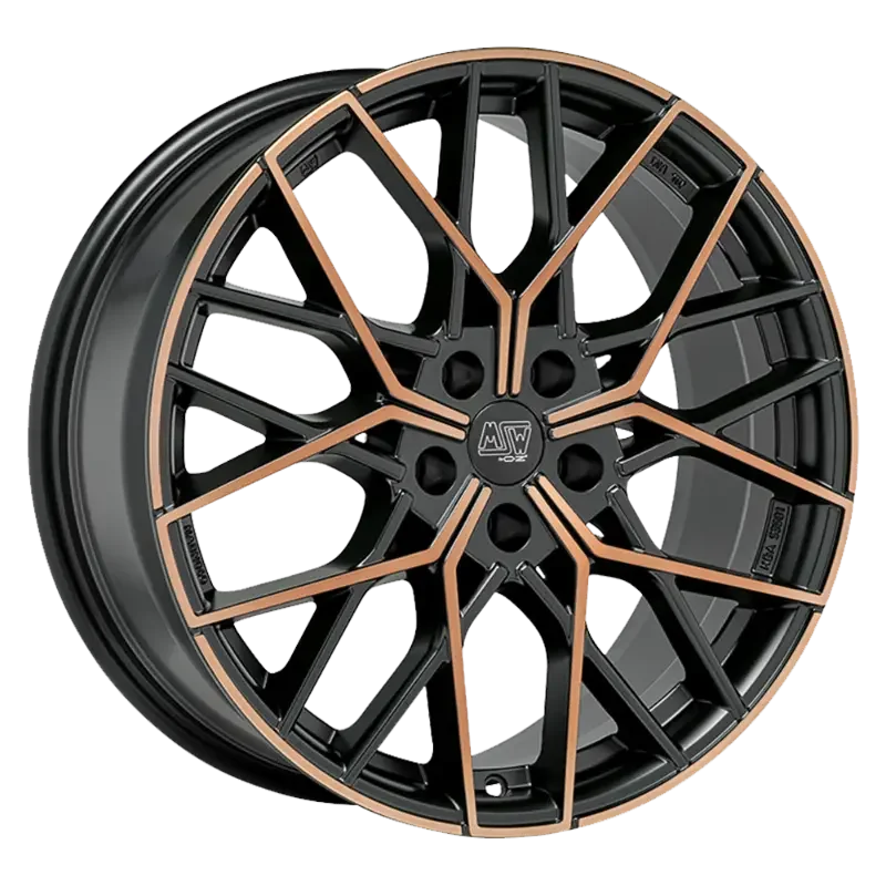 MSW 74 Matt Black Copper Polished 8,50x20 5x112,00 ET40,00