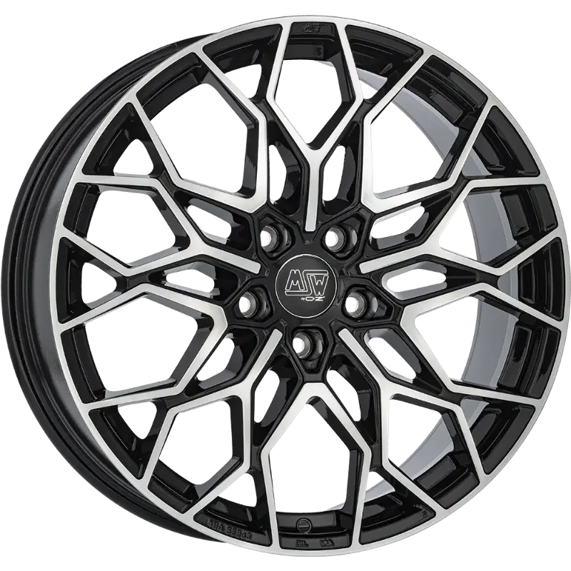 MSW 51 Black Polished 9,00x22 5x130,00 ET29,10