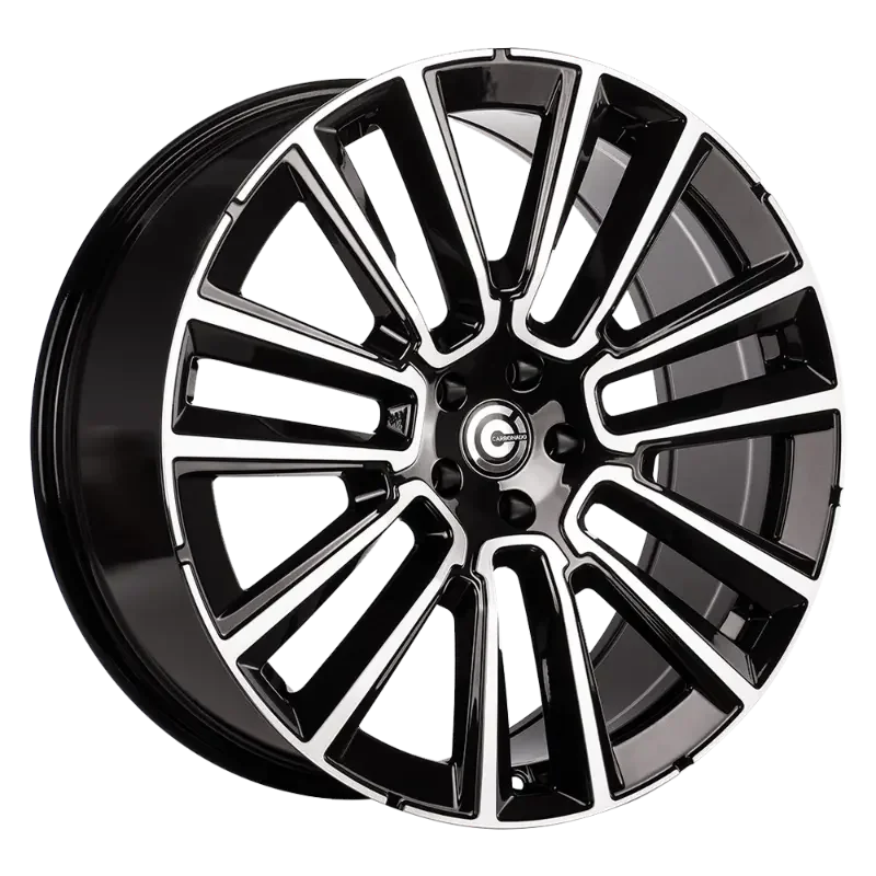 Carbonado Knockout Black Polished 8,00x19 5x108,00 ET42,00