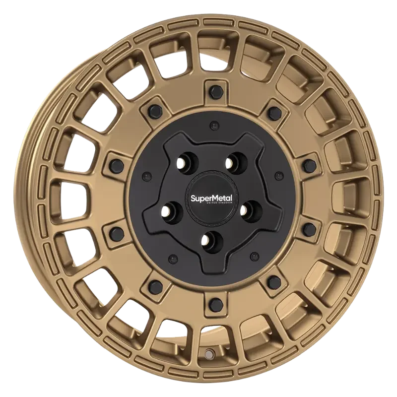 SuperMetal Rig Bronze Black matt 7,50x17 5x160,00 ET50,00