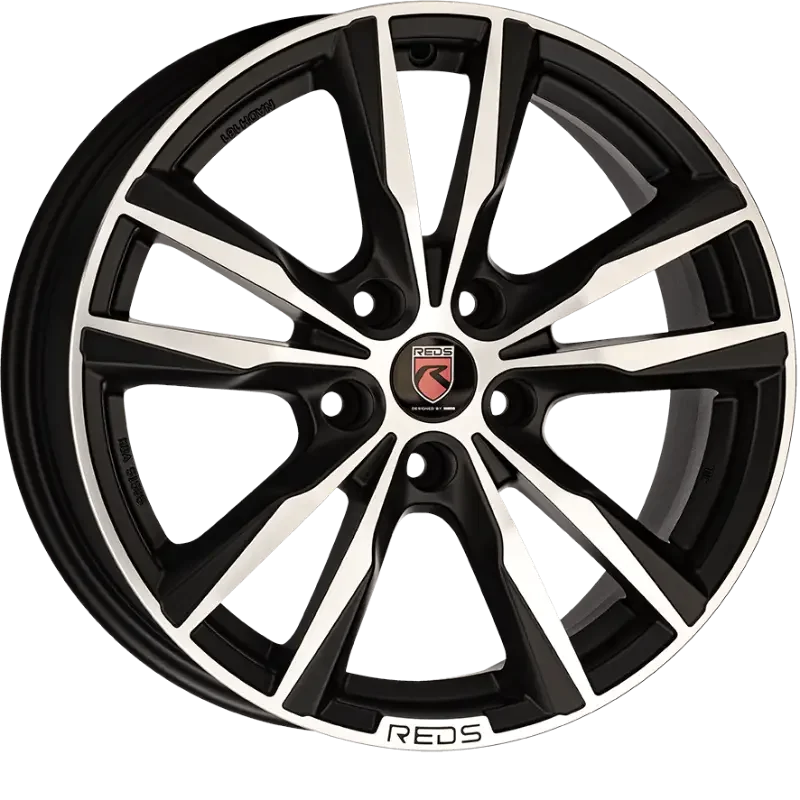 REDS K2 HD Matt Black Polished 6,50x16 5x110,00 ET35,00