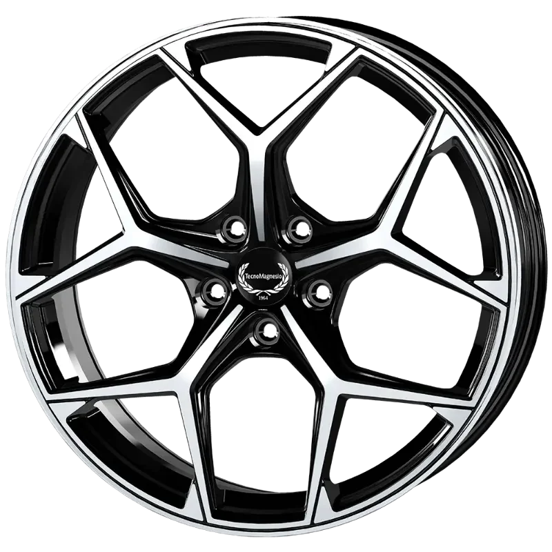 TecnoMagnesio TMG02 Black Polished 8,50x21 5x112,00 ET45,00