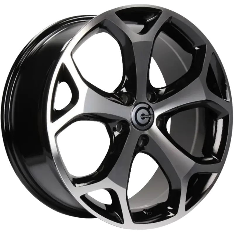 Carbonado Las Vegas Black Polished 8,00x18 5x108,00 ET50,00