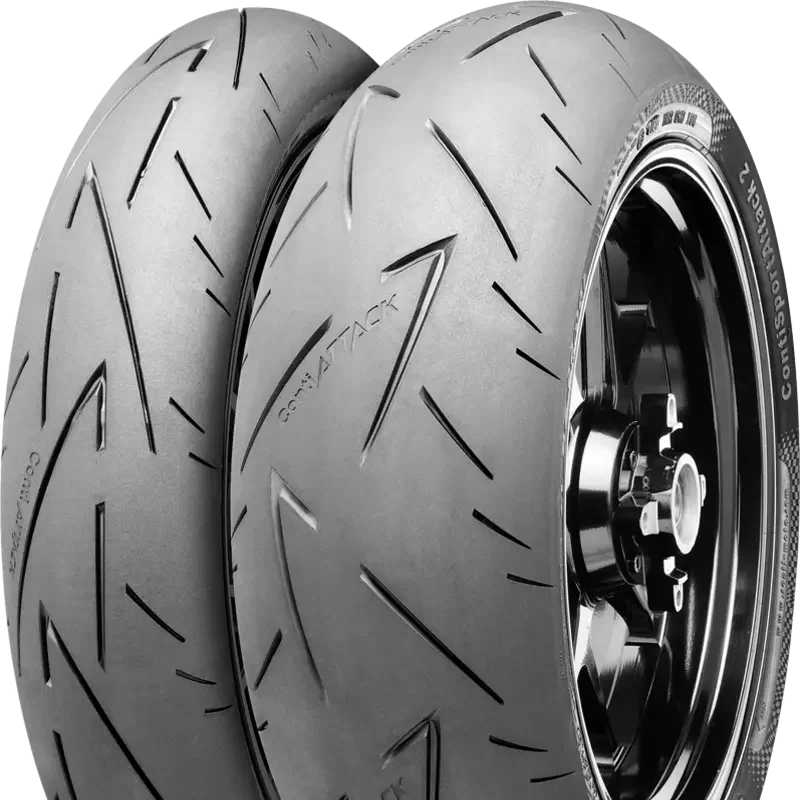 Continental ContiSportAttack 2 120/70ZR17 (58 W) Przód TL M/C