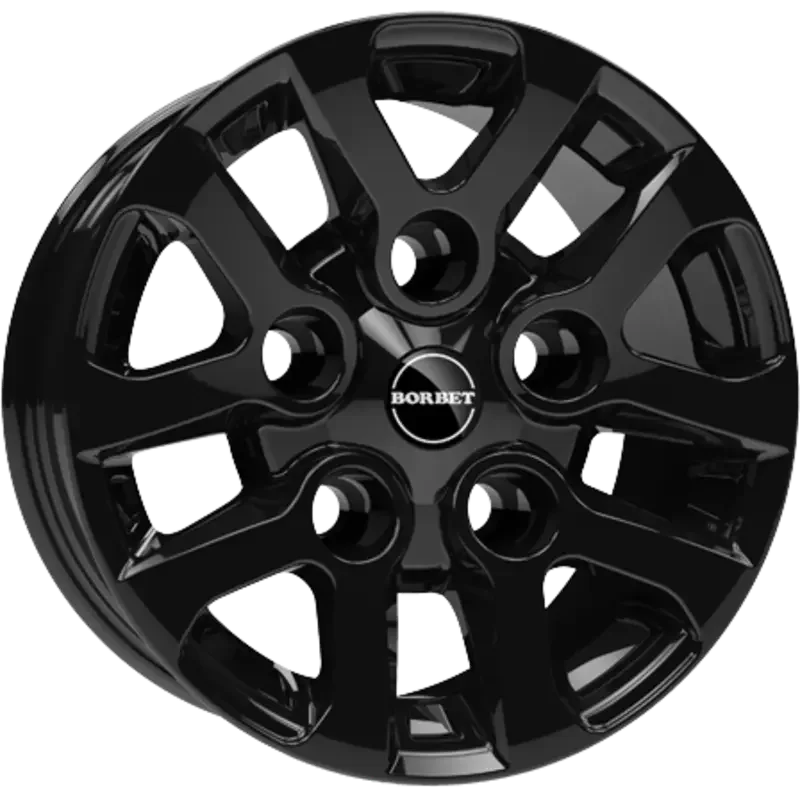 Borbet LD black 8,00x16 5x165,10 ET5,00
