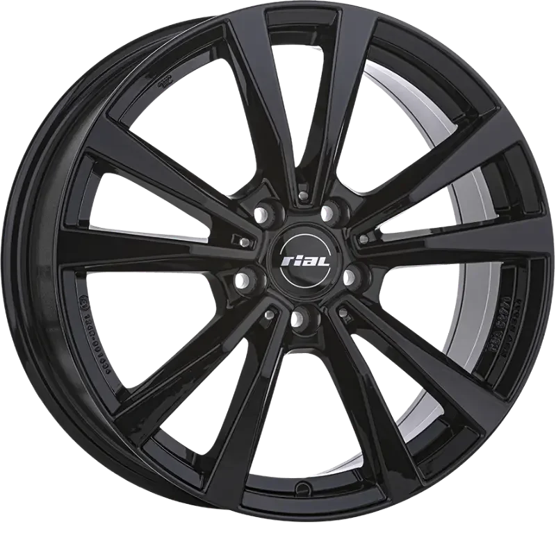 RIAL M12 Black Gloss 9,00x19 5x108,00 ET53,00