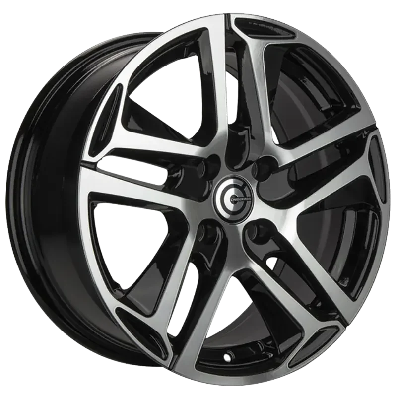 Carbonado Nice Black Polished 7,00x16 4x108,00 ET25,00