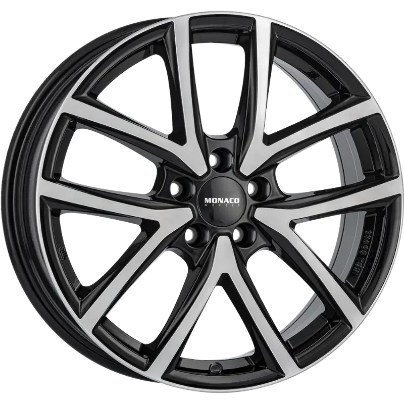 MONACO WHEELS CL2 Black Polished 7,00x17 4x108,00 ET25,00