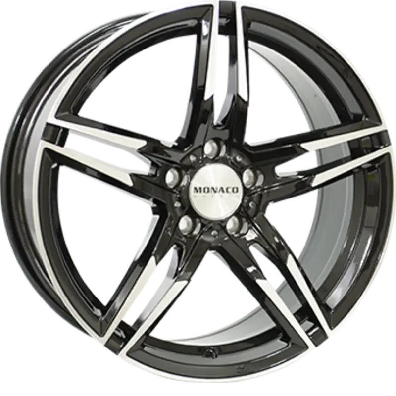 MONACO WHEELS Grand Prix Black Polished 7,50x17 5x112,00 ET45,00