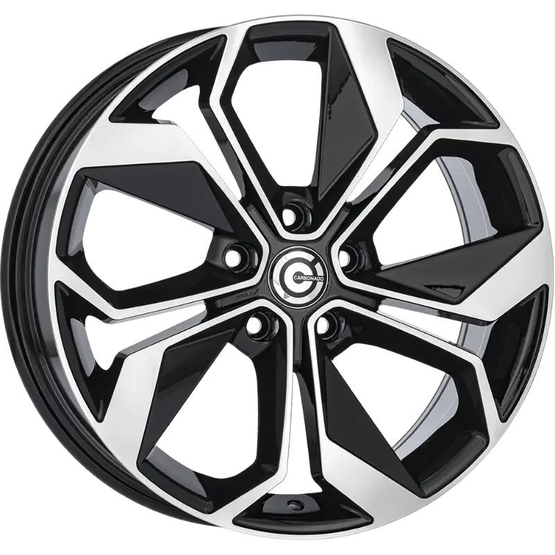 Carbonado Raptor Black Polished 6,50x15 5x114,30 ET40,00
