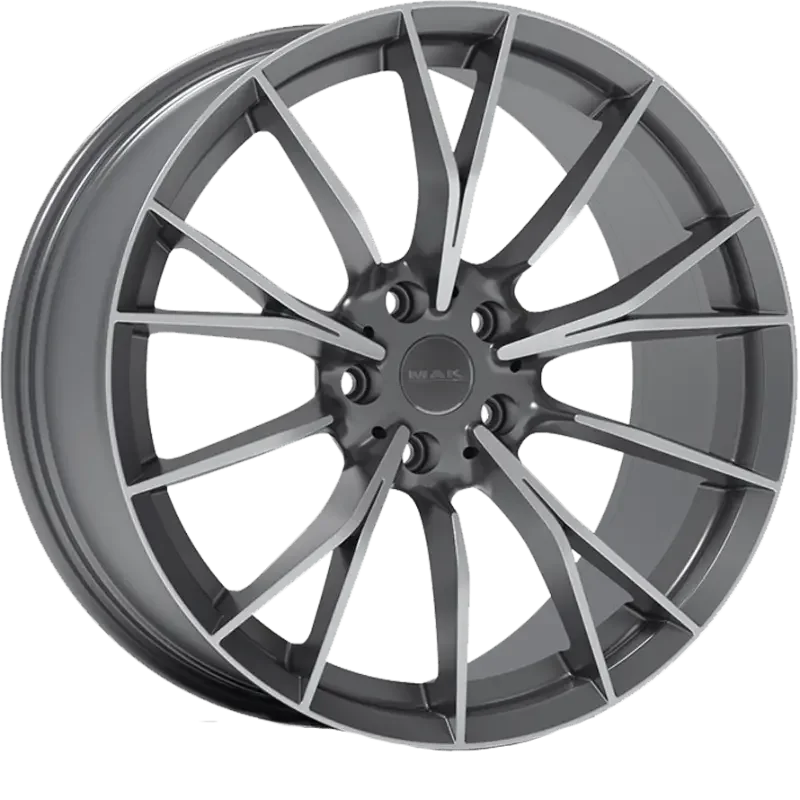 MAK Fabrik Gun Metallic Mirror 8,00x20 5x120,00 ET30,00