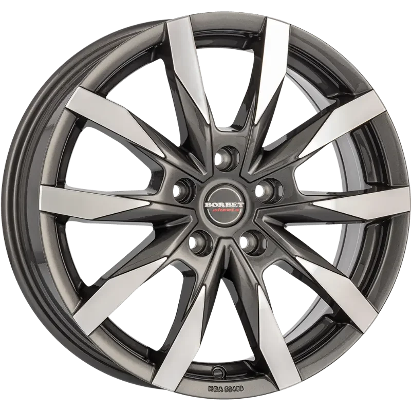 Borbet CW5 anthracite polished 7,50x18 5x112,00 ET48,00