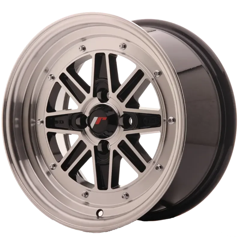 JR Wheels JR31 Black Machined 7,50x15 4x100,00 ET20,00