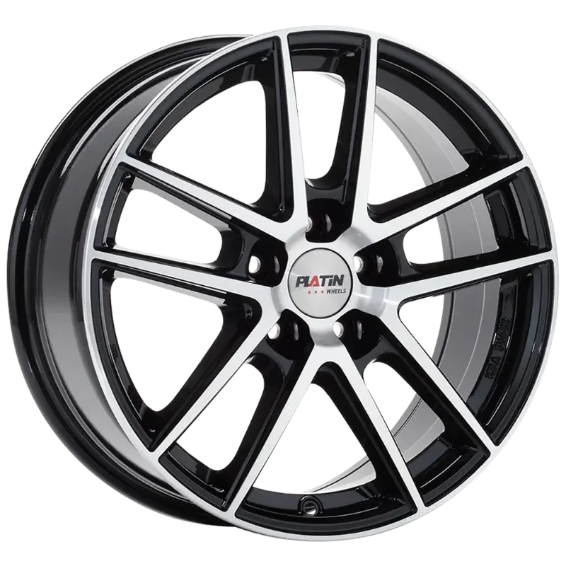 PLATIN Wheels P 73 Black Polished 6,00x15 5x100,00 ET38,00