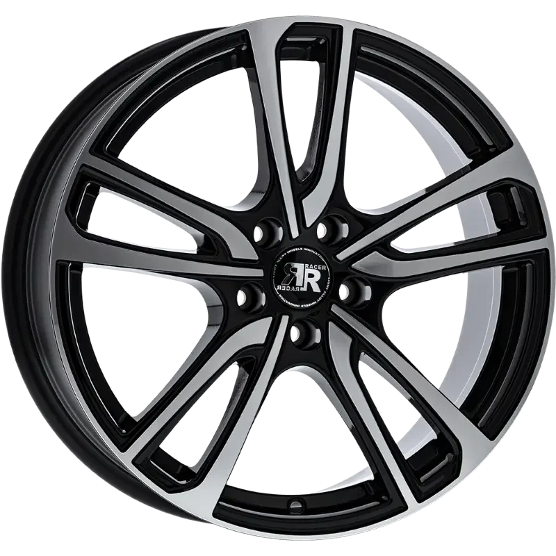 Racer WAVE LIGHT Black Polished 6,50x16 5x114,30 ET38,00