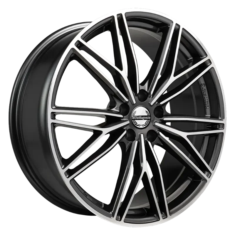 TecnoMagnesio Motorsport Gun Metallic Polished 8,00x20 5x112,00 ET46,00