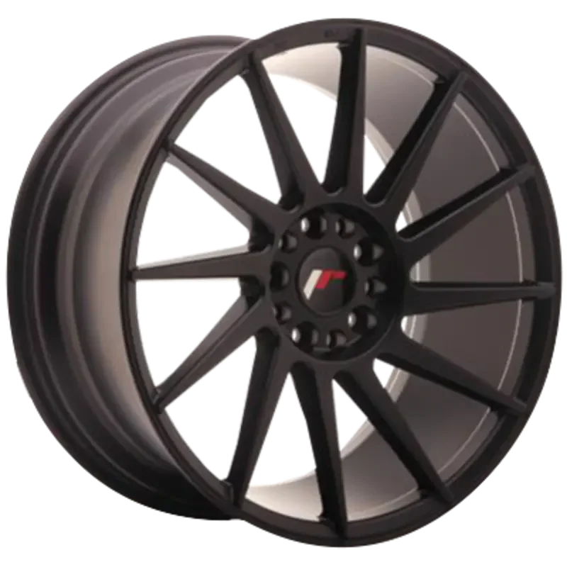 JR Wheels JR22 Matt Black 7,00x17 4x100,00 / 4x114,30 ET35,00