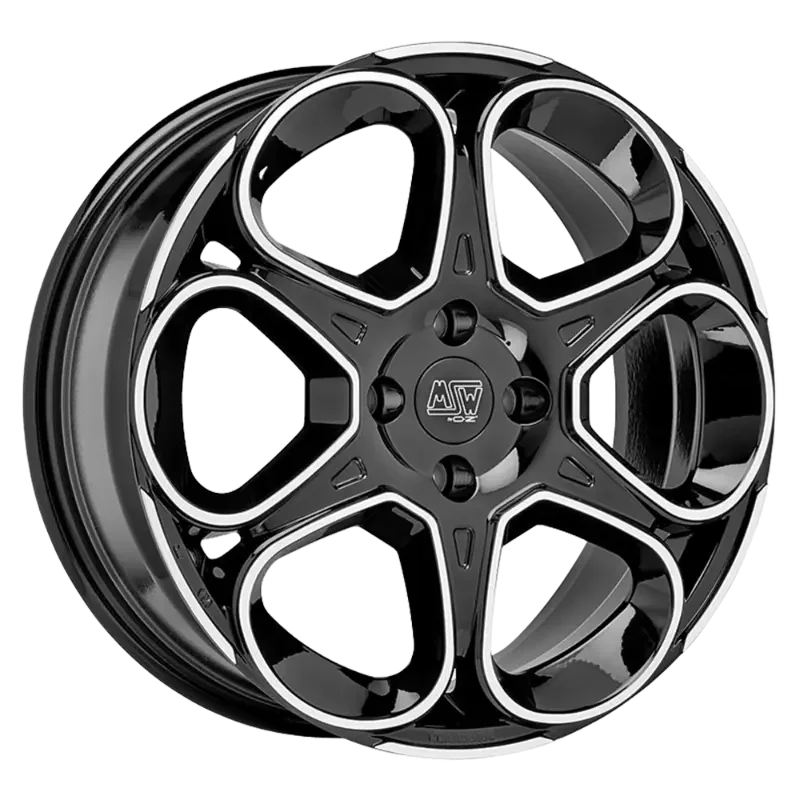 MSW 83 Black Polished 7,00x17 5x114,30 ET45,00