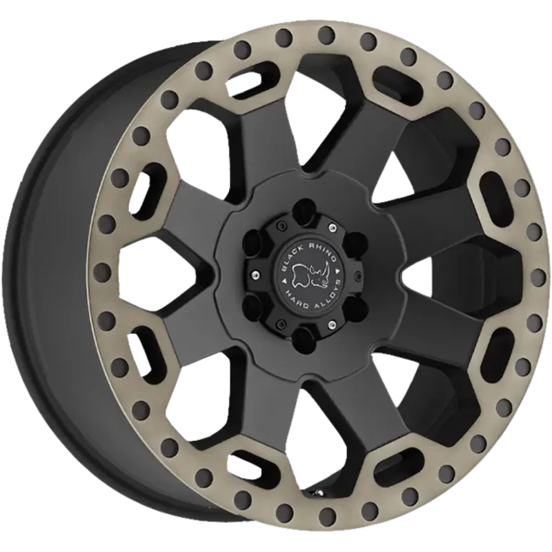 BLACK RHINO WARLORD MATT BLACK TITANIUM 8,00x17 6x130,00 ET52,00