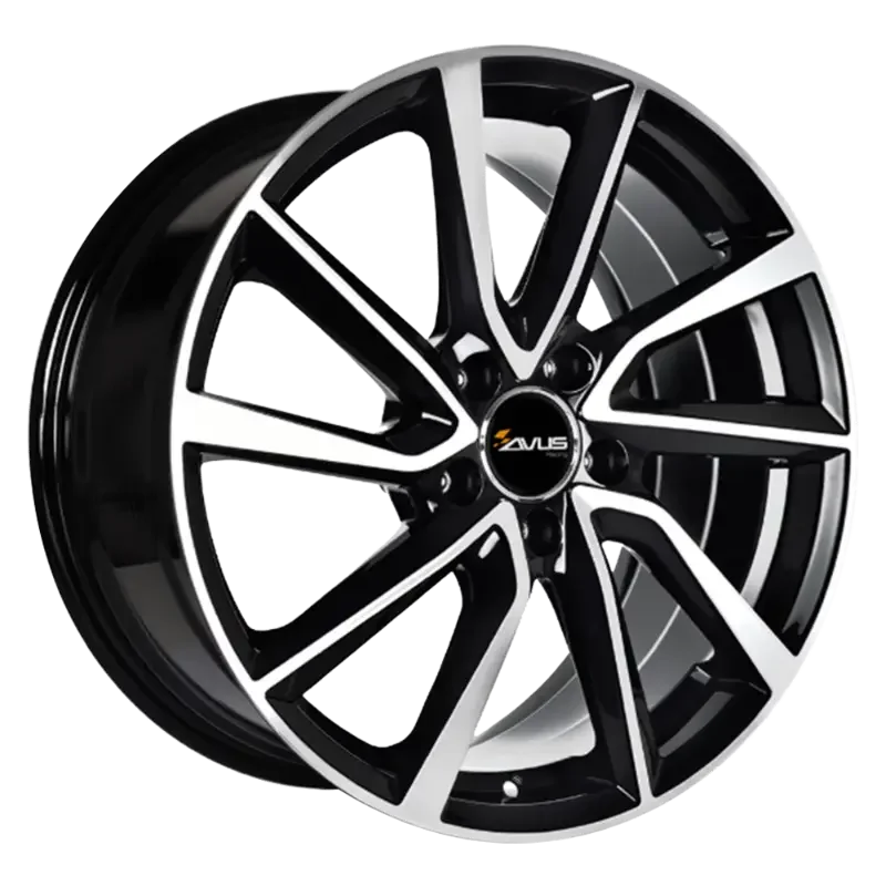 AVUS Racing AC-518RD1 - Black Polished 7,50x17 5x108,00 ET45,00