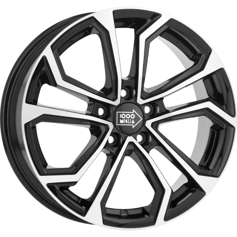 Mille Miglia MM1025 Black Polished 8,00x18 5x112,00 ET45,00