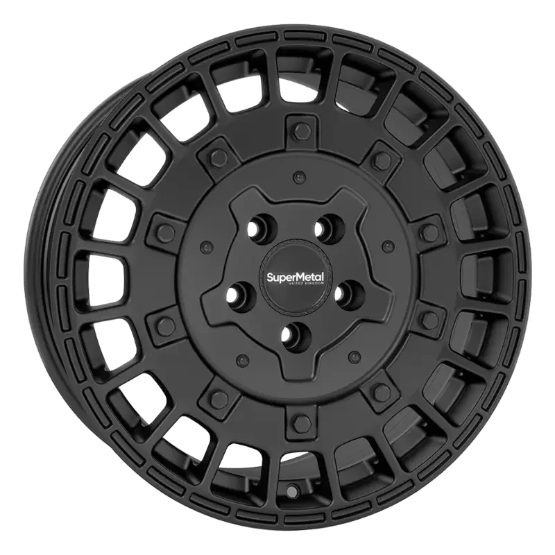 SuperMetal Rig Black matt 7,50x17 5x112,00 ET42,00