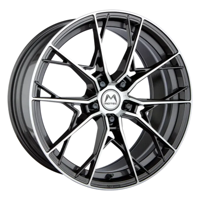 MOTEC Wheels MCR7-BLAZE Gunmetal Polished 8,50x19 5x120,00 ET35,00