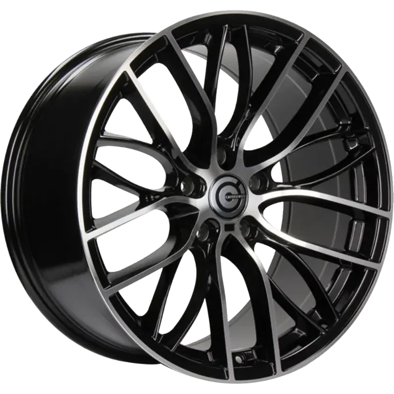 Carbonado Shine Black Polished 8,00x18 5x120,00 ET30,00
