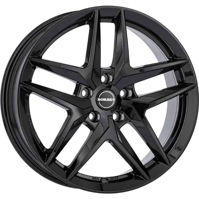 Borbet Z black glossy 8,00x18 5x112,00 ET29,00