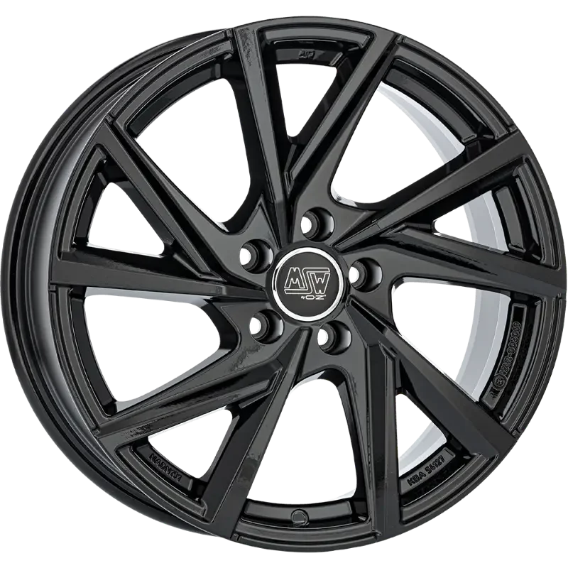 MSW 80-5 Gloss Black 6,50x16 5x100,00 ET40,00