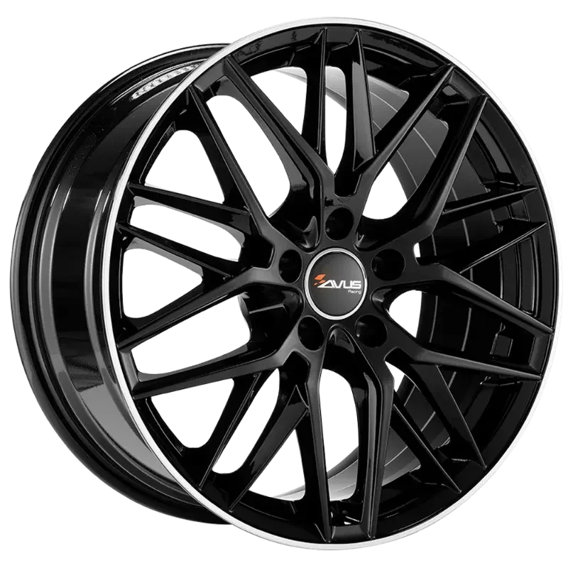 AVUS Racing AF19 - Black Polished Lip 7,50x17 5x112,00 ET30,00