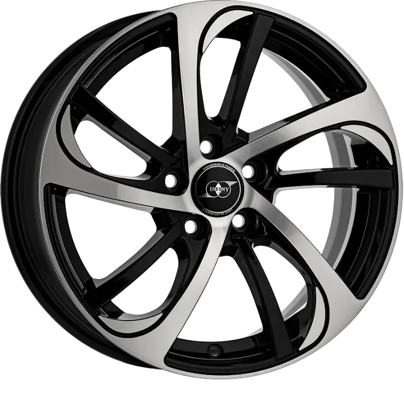 Infiny Individual PARIS Black Machined 7,50x18 5x108,00 ET35,00