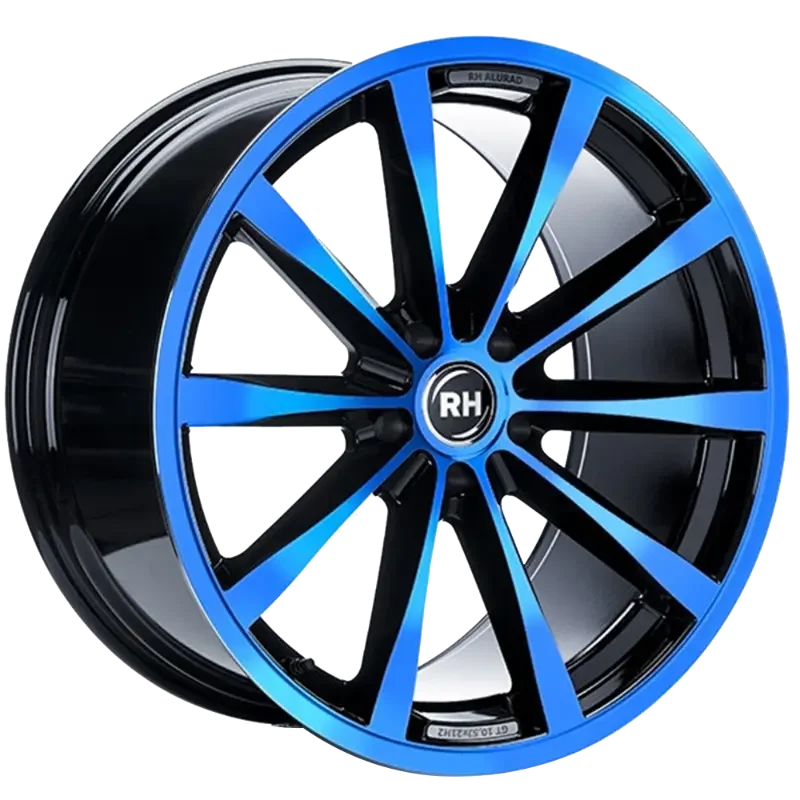 RH Alurad GT Rad Black Polished Blue 9,00x21 5x112,00 ET55,00