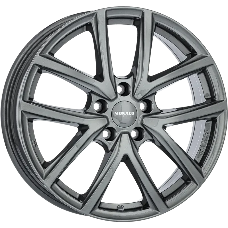 MONACO WHEELS CL2 Dark Anthracite 6,50x16 5x108,00 ET45,00