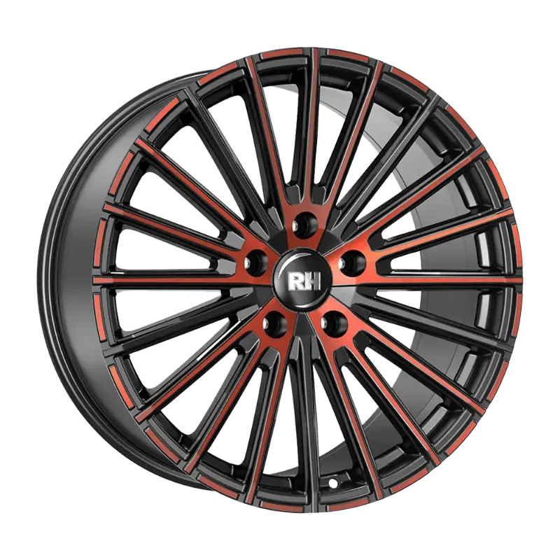 RH Alurad WM Flowforming Black Polished Red 10,00x20 5x112,00 ET40,00