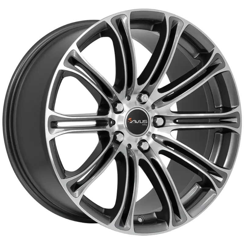 AVUS Racing AC-MB1 - Anthracite Polished 8,50x19 5x120,00 ET30,00