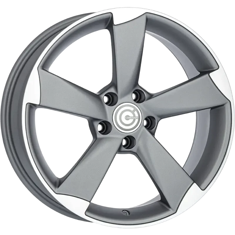 Carbonado Graphene Matt Anthracite Polished 8,00x18 5x112,00 ET45,00