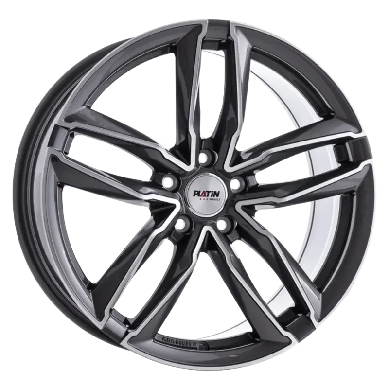 PLATIN Wheels P 76 Grey Polished 7,50x17 5x112,00 ET46,00
