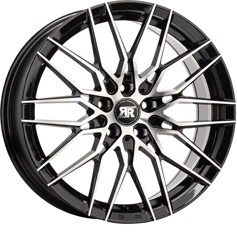 Racer Raptor Black Machined 7,50x17 5x100,00 ET35,00