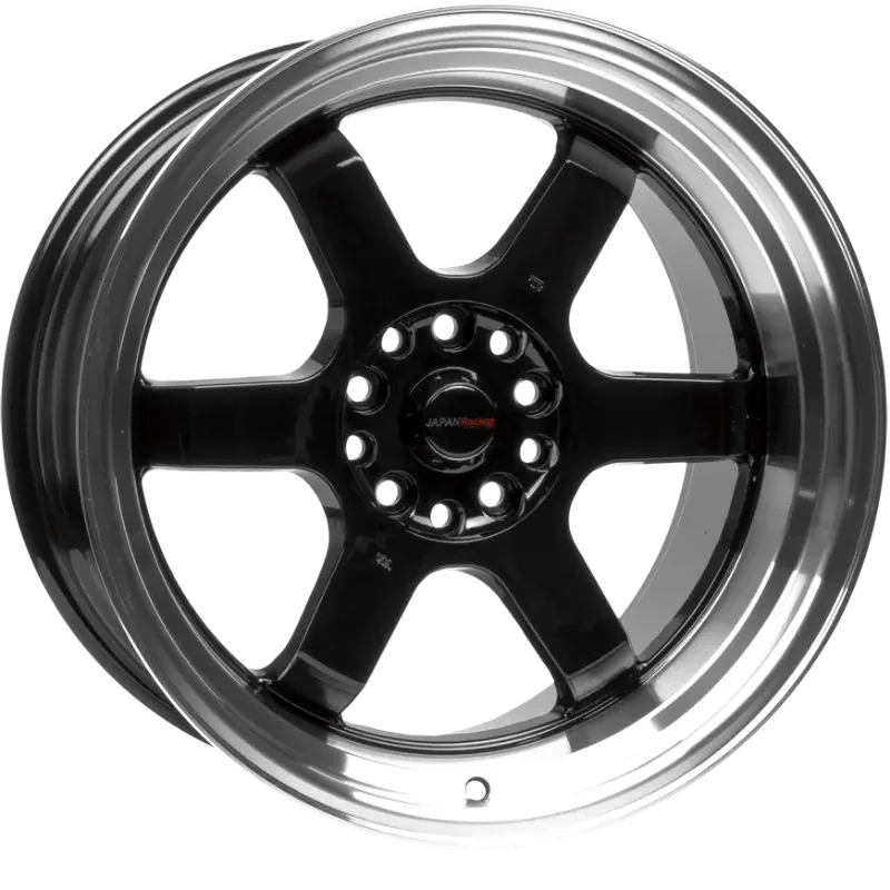 JR Wheels JR12 Black 7,50x15 4x100,00 / 4x114,30 ET26,00