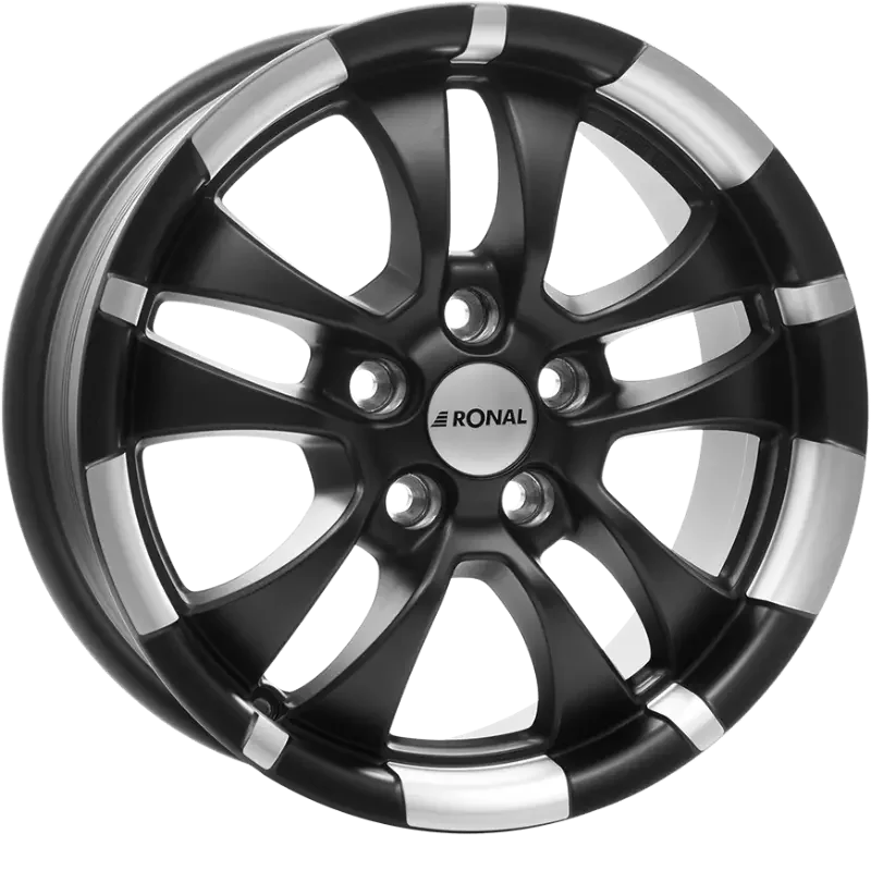 Ronal R59 Jetblack Matt Lip Diamond 7,50x17 5x120,00 ET45,00