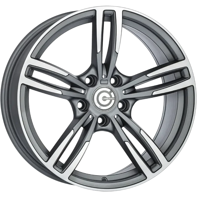 Carbonado Diamond Matt Anthracite Polished 8,50x18 5x120,00 ET33,00