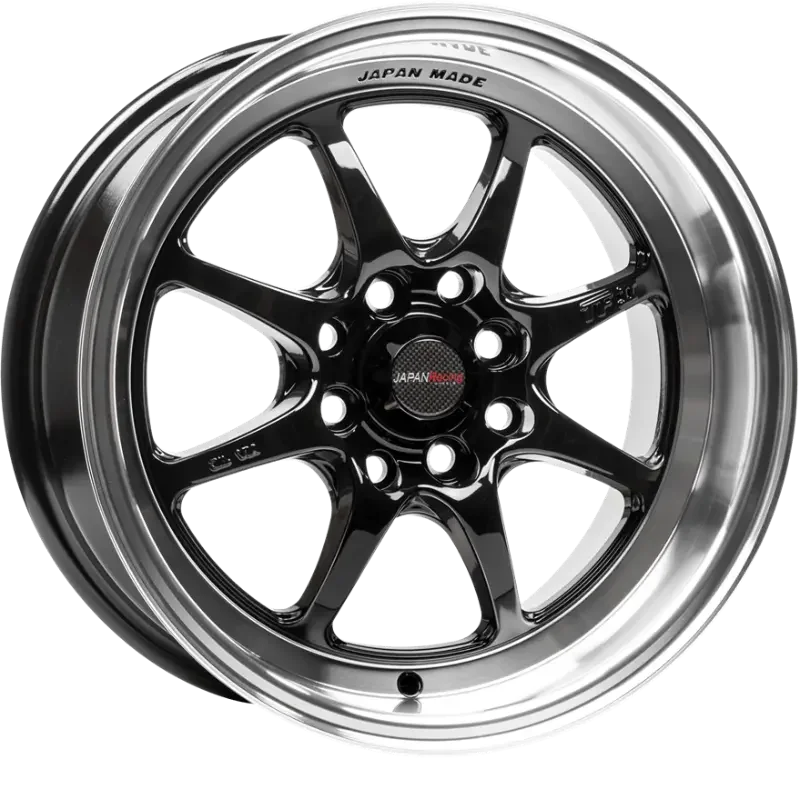 JR Wheels TF2 Black 7,50x15 4x100,00 / 4x114,30 ET10,00