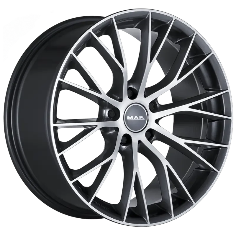 MAK München Italy Gun Metal 9,50x19 5x120,00 ET18,00